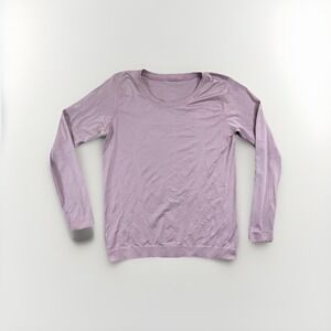 Lululemon Women Swiftly Tech Relaxed Long Sleeve Shirt  Pink  Size 6